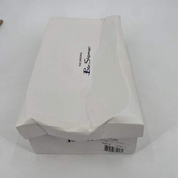 BEN SHERMAN SIZE 8 NICHOLAS GREY WINGTIP SNEAKERS NIB - Picture 9 of 10